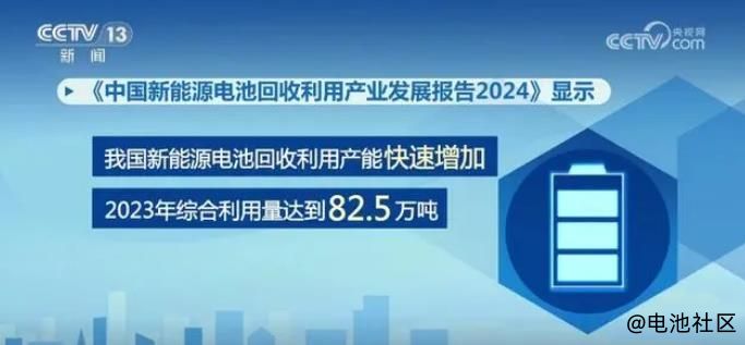 我国新能源电池回收产业呈快速发展态势 为新能源汽车可持续发展保驾护航