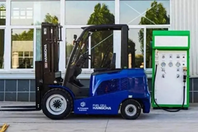 风氢扬氢能科技（上海）有限公司开发出氢燃料电池叉车，率达45千瓦