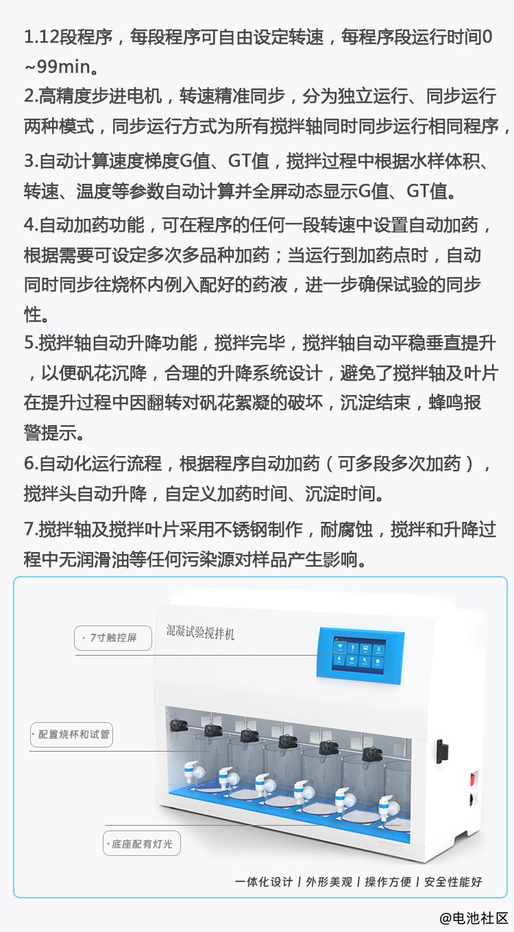 搅拌器智能化趋势飙升120%!全自动六联搅拌器:一键模拟水处理全流程